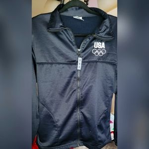 Team USA United States Olympic Comittee Zip Jacket-Medium